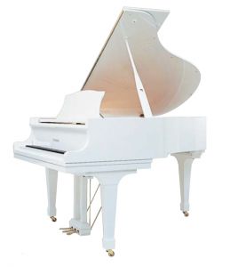 GL 10 WH/P Grand Piano